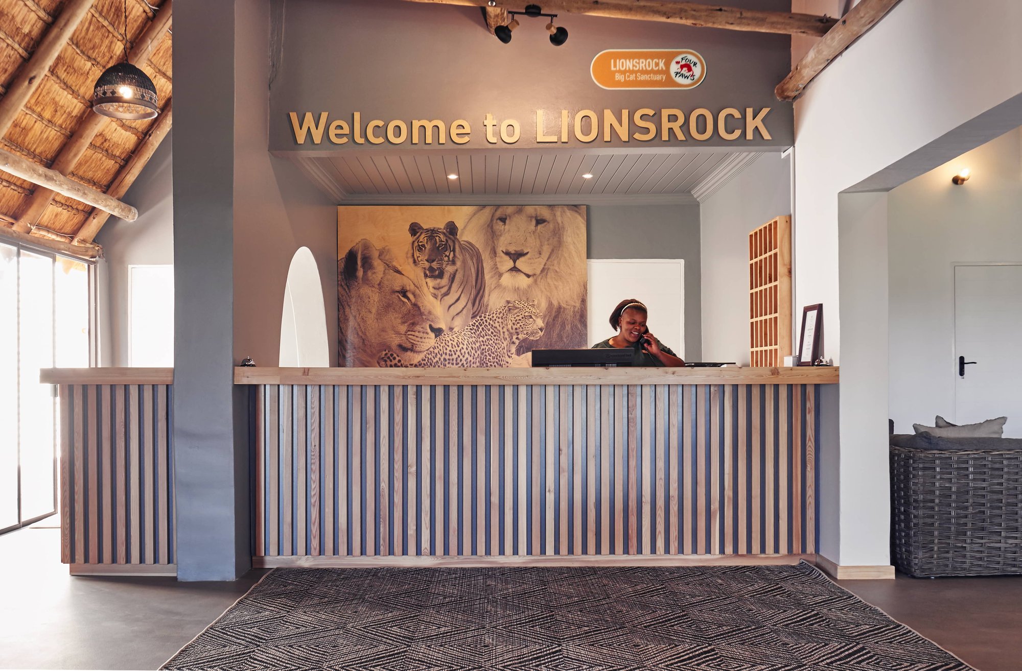 Reception at LIONSROCK Big Cat Sanctuary
